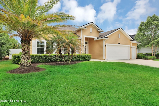 119 Cypress Banks Dr, Saint Johns, FL 32259 - view of front of home with a garage and concrete driveway