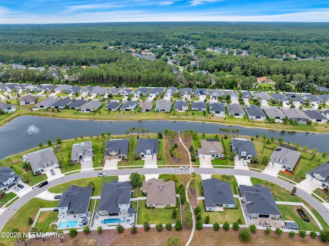 119 Cypress Banks Dr, Saint Johns, FL 32259 - aerial view of property's location featuring nearby suburban area, a nearby body of water, and a heavily wooded area