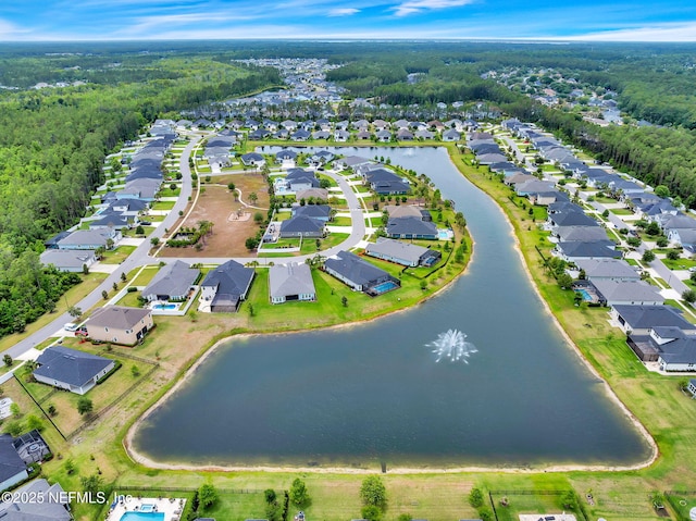 119 Cypress Banks Dr, Saint Johns, FL 32259 - aerial view of residential area featuring a large body of water and a forest