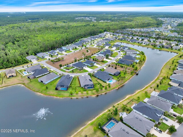 119 Cypress Banks Dr, Saint Johns, FL 32259 - view of property location with a forest, nearby suburban area, and a large body of water