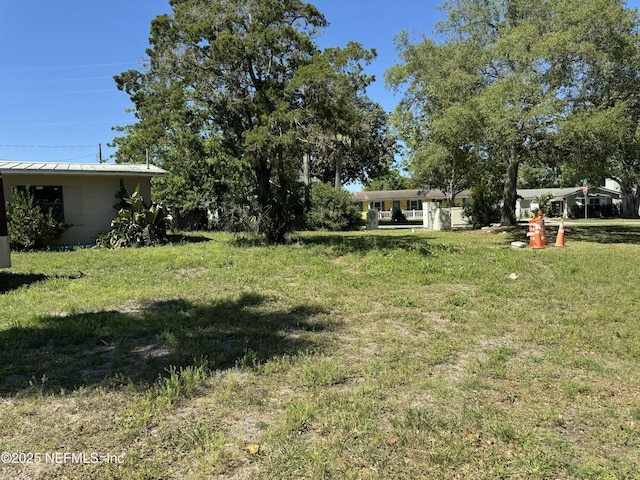 1103 Palm Cir, Jacksonville Beach, FL 32250 - view of yard
