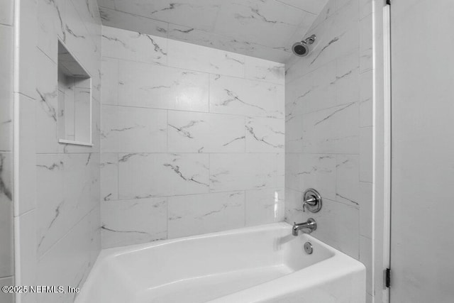 full bathroom with  shower combination
