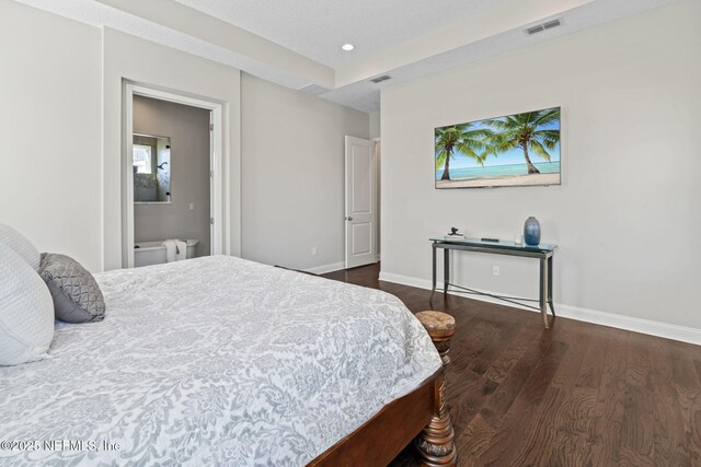 211 Bronson Pkwy, Saint Augustine, FL 32095 - bedroom featuring wood finished floors, baseboards, and visible vents