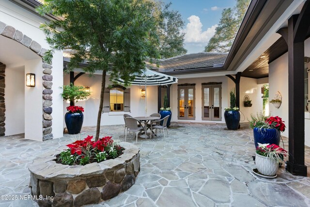 113 Cutter Ct, Ponte Vedra Beach, FL 32082 - view of patio with french doors