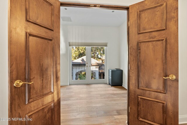 113 Cutter Ct, Ponte Vedra Beach, FL 32082 - hallway featuring wood-type flooring and baseboards