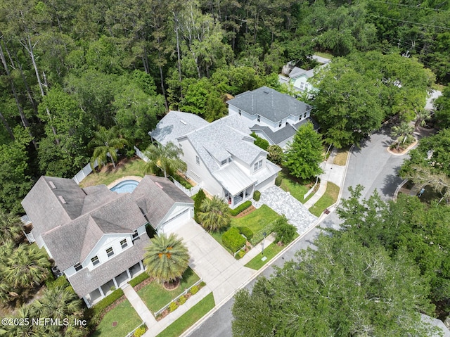 aerial view