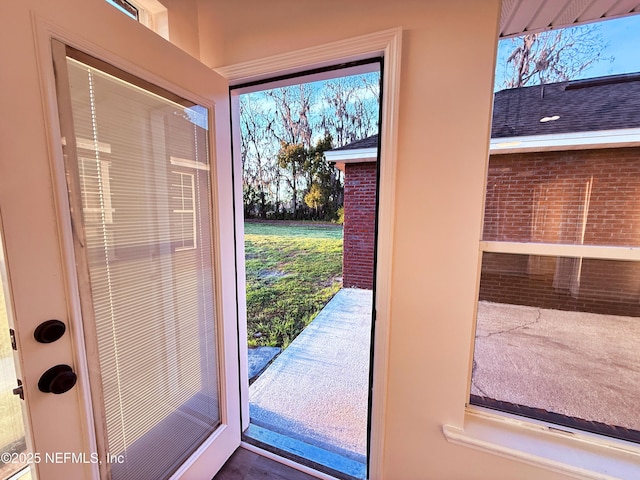 view of entryway