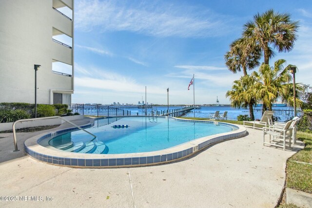 2280 Shepard St Unit 603, Jacksonville, FL 32211 - view of pool with a water view
