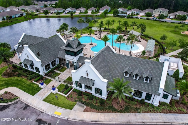 281 Tintamarre Dr, Saint Augustine, FL 32092 - birds eye view of property featuring a residential view and a water view