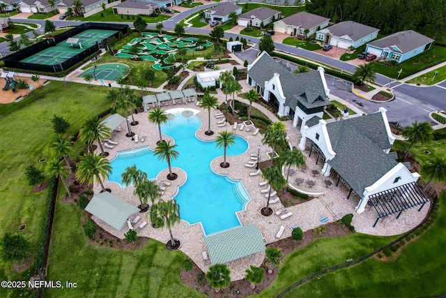 281 Tintamarre Dr, Saint Augustine, FL 32092 - aerial view featuring a residential view