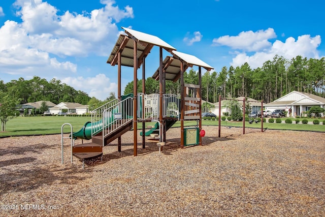 281 Tintamarre Dr, Saint Augustine, FL 32092 - community playground featuring a lawn