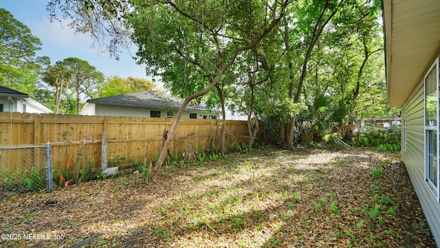 3251 Ernest St, Jacksonville, FL 32205 - view of yard featuring a fenced backyard