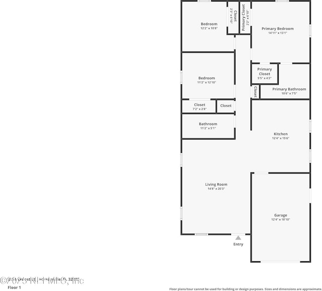 3251 Ernest St, Jacksonville, FL 32205 - view of layout