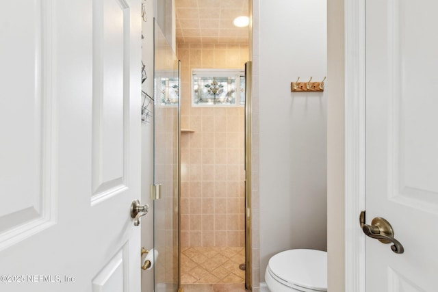 553 S Bridge Creek Dr, Saint Johns, FL 32259 - bathroom featuring toilet and a shower stall