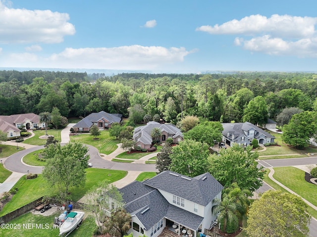 553 S Bridge Creek Dr, Saint Johns, FL 32259 - birds eye view of property with a residential view and a view of trees