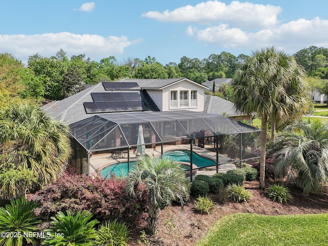 553 S Bridge Creek Dr, Saint Johns, FL 32259 - outdoor pool with a lanai and a patio