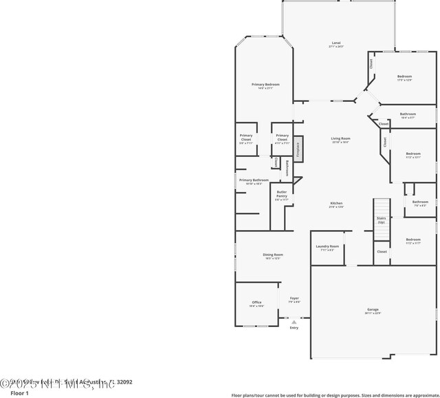 559 Willow Lake Dr, Saint Augustine, FL 32092 - plan