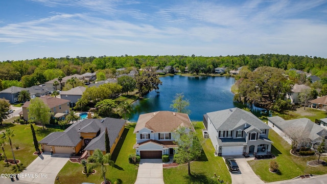 210 Crown Wheel Cir, Saint Johns, FL 32259 - aerial perspective of suburban area with a large body of water