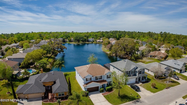 210 Crown Wheel Cir, Saint Johns, FL 32259 - aerial perspective of suburban area with a nearby body of water
