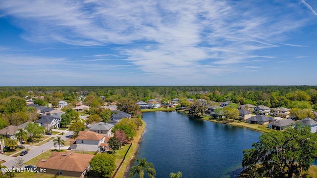210 Crown Wheel Cir, Saint Johns, FL 32259 - aerial view of residential area with a nearby body of water and a forest