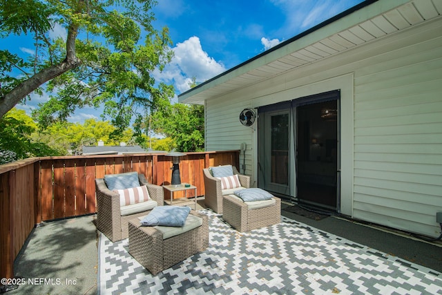 4245 Davinci Ave, Jacksonville, FL 32210 - view of wooden terrace