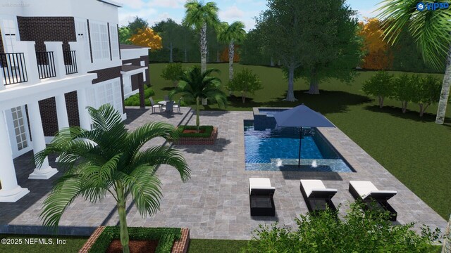 24905 Marsh Landing Pkwy, Ponte Vedra Beach, FL 32082 - view of pool with a patio area