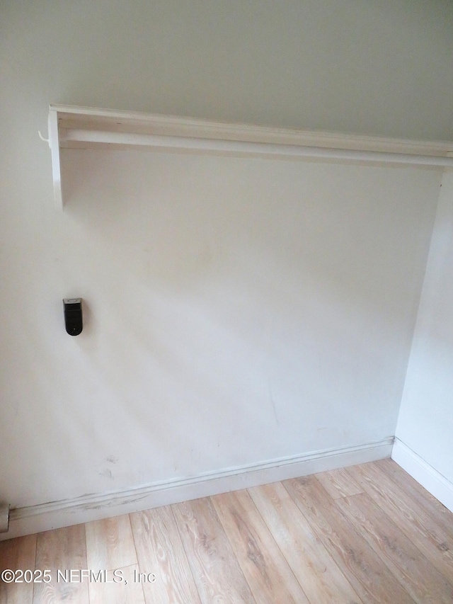 29 Fox Valley Dr, Orange Park, FL 32073 - spare room featuring baseboards and wood finished floors