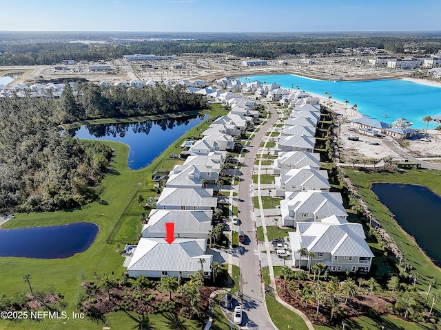 598 Marquesa Cir, Saint Johns, FL 32259 - bird's eye view featuring a residential view and a water view