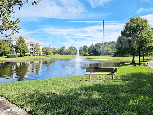 property view of water