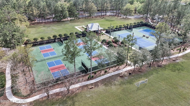 drone / aerial view