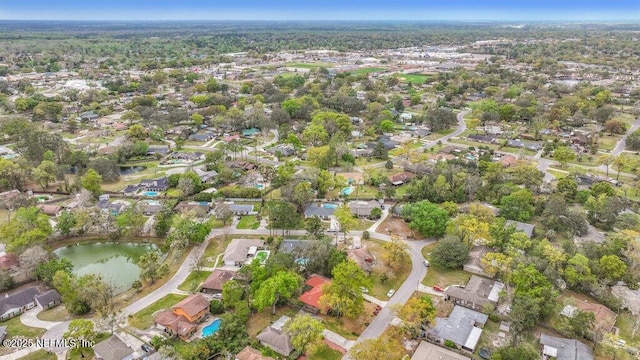 1967 Sussex Dr S, Orange Park, FL 32073 - bird's eye view featuring a residential view and a water view