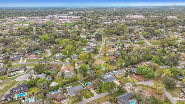 1967 Sussex Dr S, Orange Park, FL 32073 - drone / aerial view with a residential view