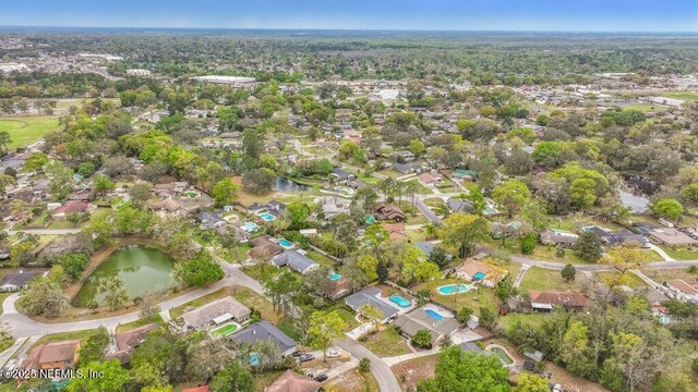 1967 Sussex Dr S, Orange Park, FL 32073 - bird's eye view featuring a residential view
