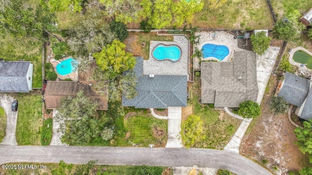 1967 Sussex Dr S, Orange Park, FL 32073 - birds eye view of property