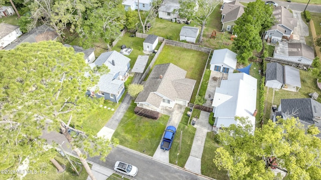4817 Kerle St, Jacksonville, FL 32205 - birds eye view of property with a residential view