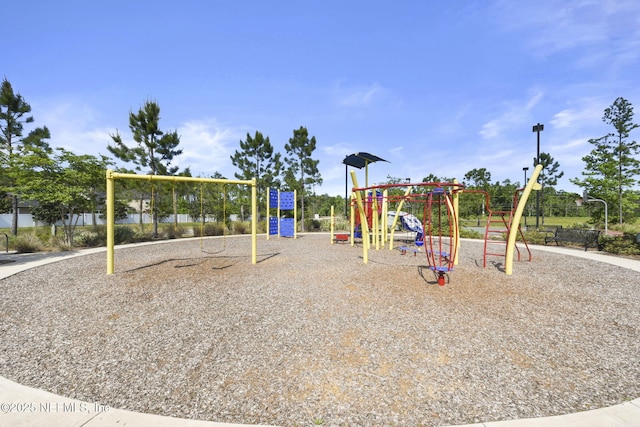 view of community play area