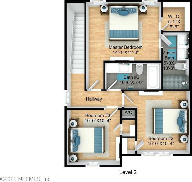 9 Buttercup St, Jacksonville, FL 32210 - floor plan