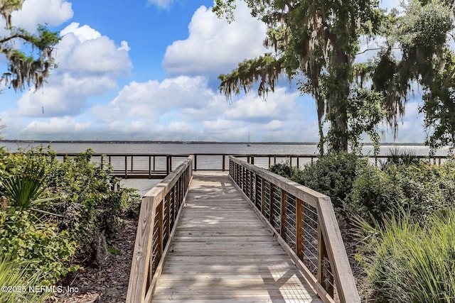 64 Whirlaway Ct, Saint Johns, FL 32259 - dock with a water view