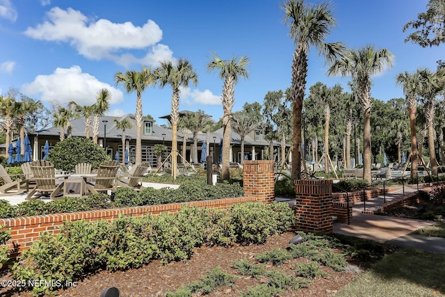 64 Whirlaway Ct, Saint Johns, FL 32259 - view of home's community featuring a patio