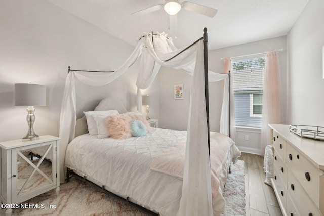 64 Whirlaway Ct, Saint Johns, FL 32259 - bedroom featuring wood finished floors and a ceiling fan
