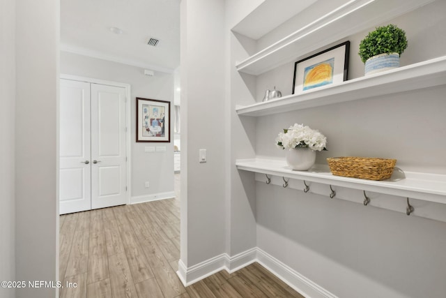 64 Whirlaway Ct, Saint Johns, FL 32259 - hallway featuring light wood-style flooring and baseboards