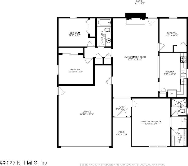 7927 Dwyer Dr, Jacksonville, FL 32244 - view of layout
