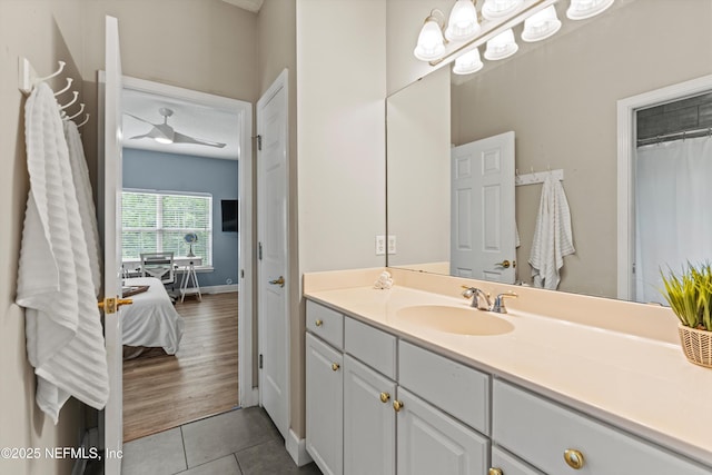 1053 Anchor Rd, Saint Johns, FL 32259 - ensuite bathroom featuring tile patterned floors, ensuite bath, baseboards, and vanity
