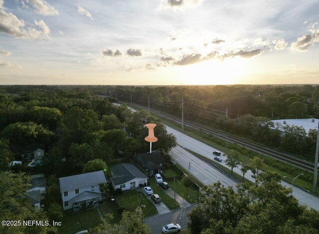 1202 Wolfe St, Jacksonville, FL 32205 - view of aerial view at dusk