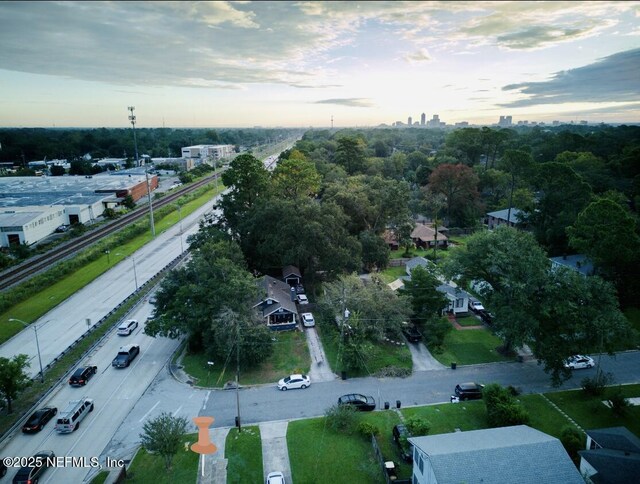 1202 Wolfe St, Jacksonville, FL 32205 - aerial view at dusk of view of scattered trees