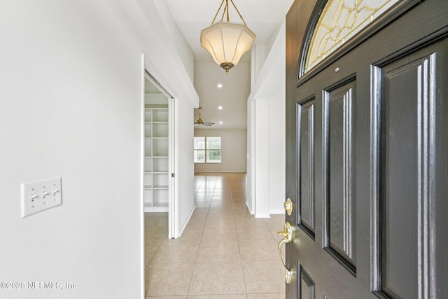 104 Seaside Cir, Ponte Vedra Beach, FL 32082 - foyer entrance featuring light tile patterned flooring, baseboards, and recessed lighting