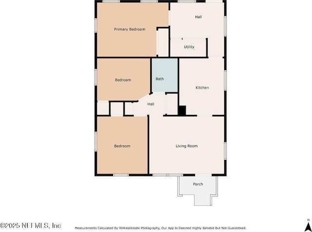 3051 4th Street Cir, Jacksonville, FL 32254 - view of layout