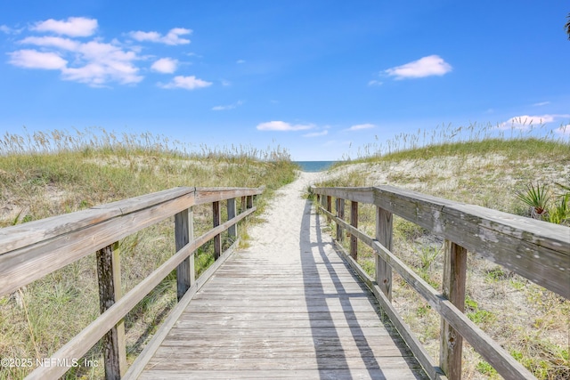 96086 Sea Winds Dr, Fernandina Beach, FL 32034 - view of property's community featuring view of water and beach