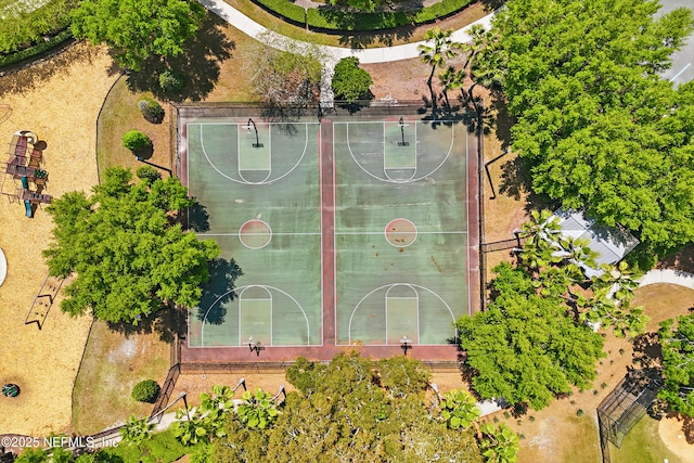 drone / aerial view