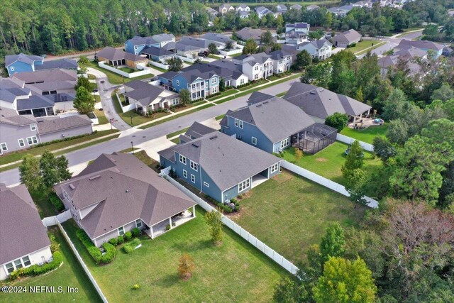 113 Footbridge Rd, Saint Johns, FL 32259 - drone / aerial view featuring a residential view